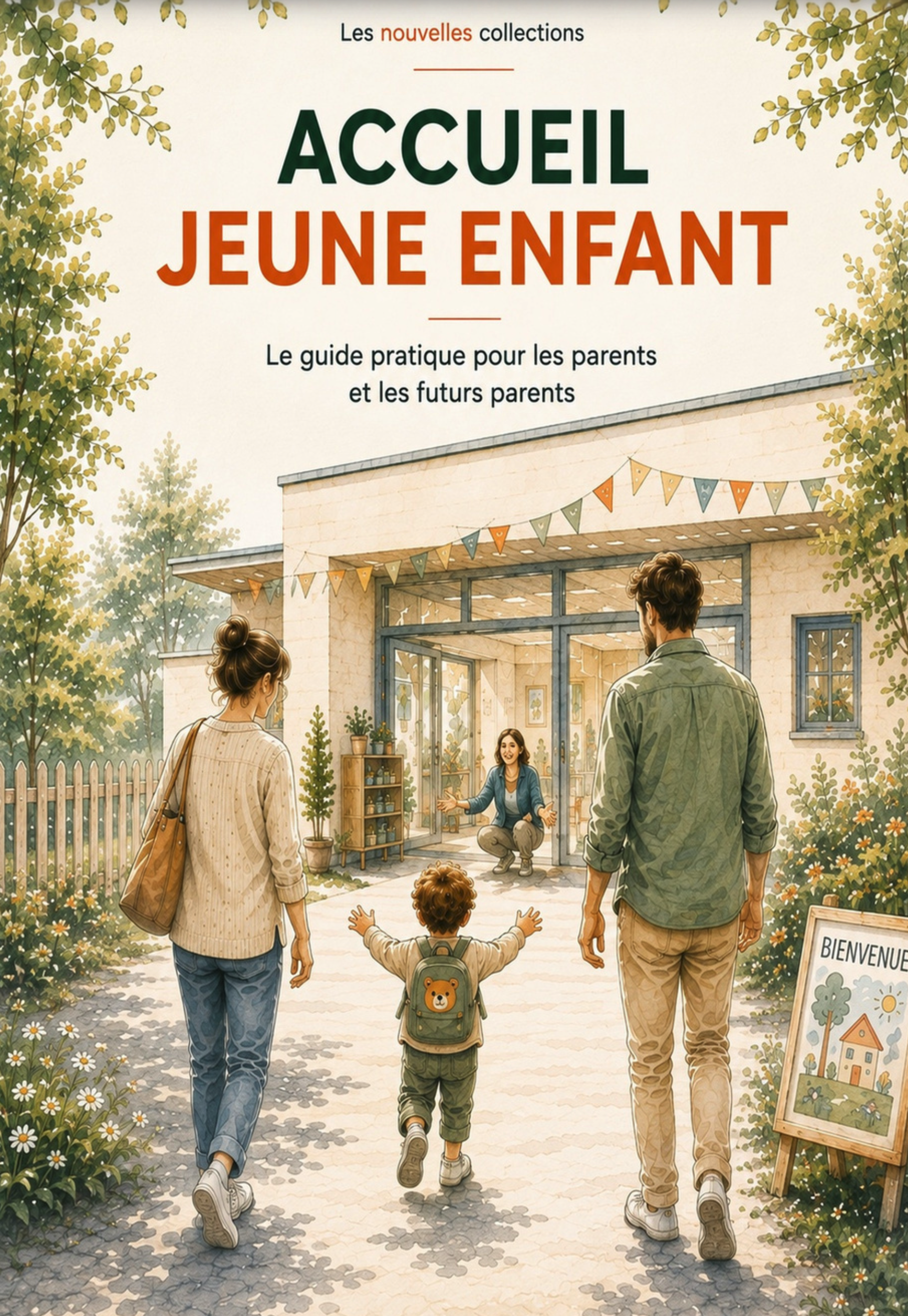 Couverture du guide Accueil du jeune enfant